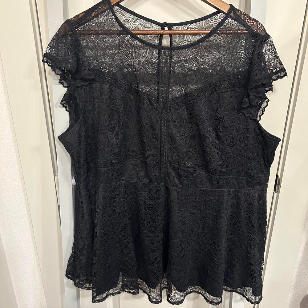 Torrid Women's Black Blouse